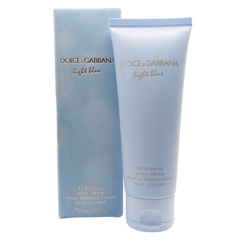 dolce gabbana dolce crema corpo|dolce gabbana light blue body cream.